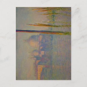 Cartão Postal Descrição Grande Canal, Veneza, 1908, por Claude