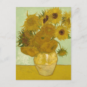 Cartão Postal Descrição Vincent van Gogh, Stilleben mit 12 Son