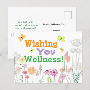 Cartão Postal Desejando-lhe Saúde 
