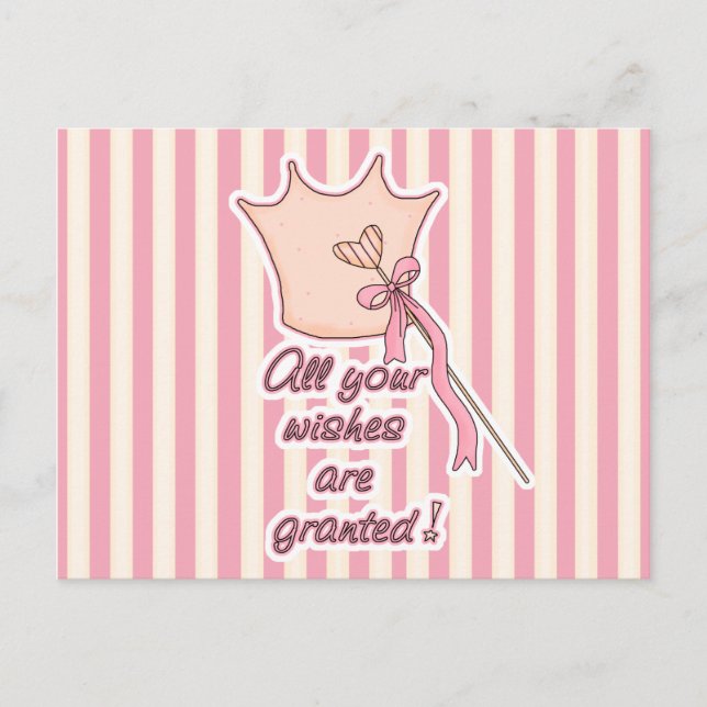 Cartão Postal Desejos Concedidos (Frente)