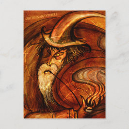 Cartão Postal Desejos do Assistente