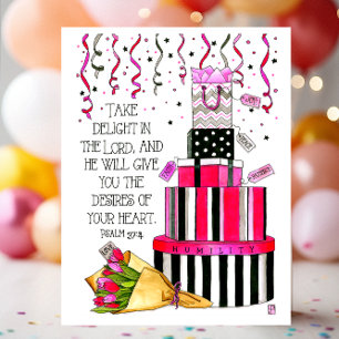 Cartão Postal Desejos do seu cartão-postal inspiracional de cora