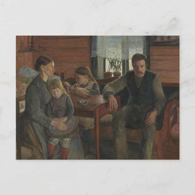 Cartão Postal Desempregado (Frente)