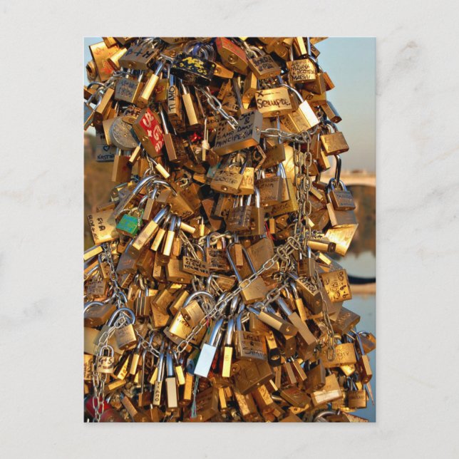 Cartão Postal desencadeie meu amor (Frente)