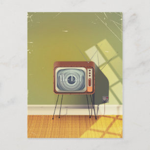 Cartão Postal Desenho animado de televisão vintage
