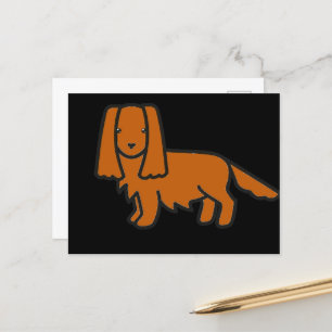 Cartão Postal desenho animado do cavalier king charles spaniel r