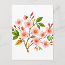 Desenho Botânico de Primavera
