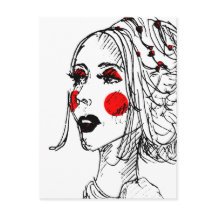 Desenho do Modelo de Moda