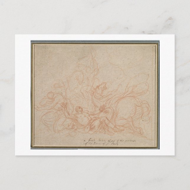 Cartão Postal Desenho para a Conversão de Ruas. (Frente)