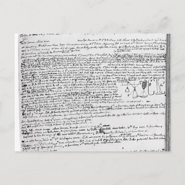 Cartão Postal Desenhos técnicos (Frente)