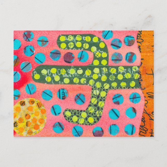 Cartão Postal Desert Cactus (Frente)