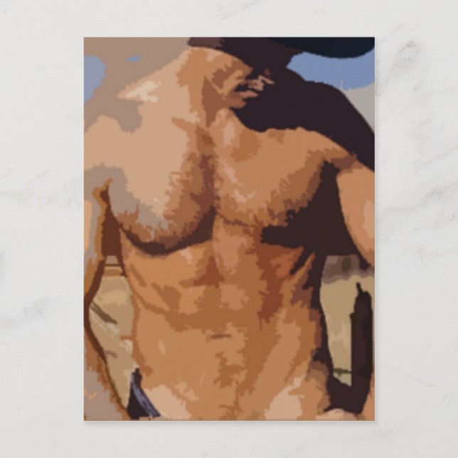 Cartão Postal Desert Cowboy (Frente)