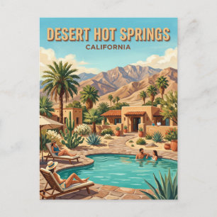 Cartão Postal Desert Hot Springs Califórnia