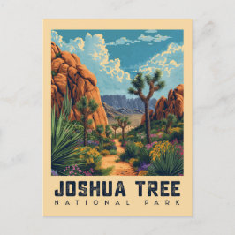 Cartão Postal Desert Oasis: Parque Nacional Joshua Tree