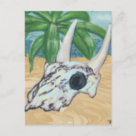 Cartão Postal Desert Skull