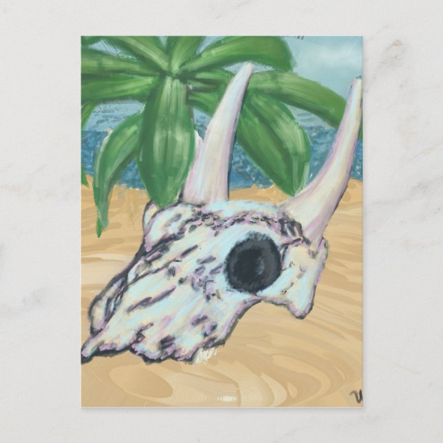 Cartão Postal Desert Skull (Frente)