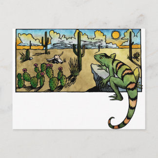 Cartão Postal Desert Sunrise