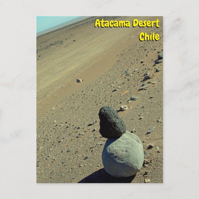 Cartão Postal Deserto de Atacama, Chile (Frente)