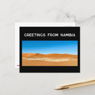 Cartão Postal Deserto de Namib
