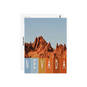 Cartão Postal Deserto de Nevada