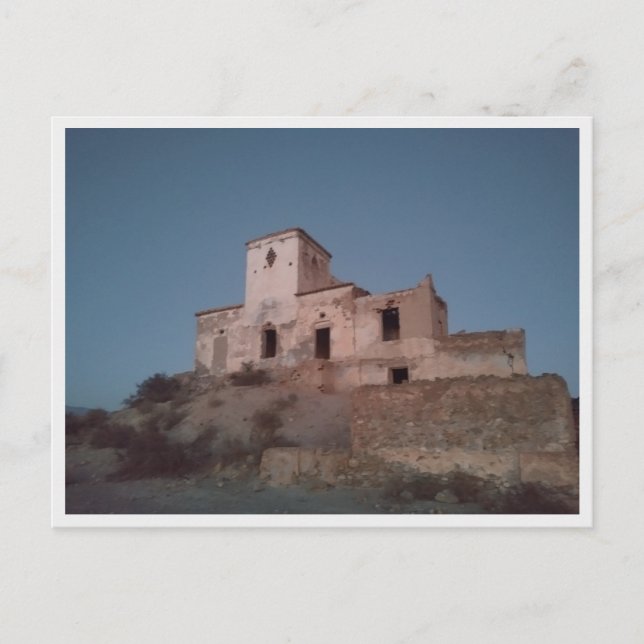 Cartão Postal Deserto de Tabernas (Espanha) (Frente)