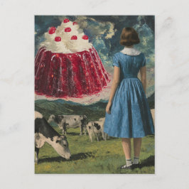 Cartão Postal Deserto de Yummy no Surreal Pastor Leiteiro