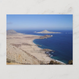 Cartão Postal Deserto do Atacama e Oceano Pacífico, Chile