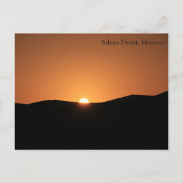 Cartão Postal Deserto do Sara, Marrocos