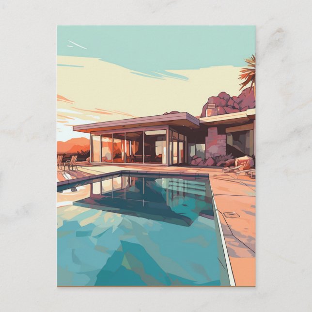 CARTÃO POSTAL DESERTO VIVENDO #3 (Frente)