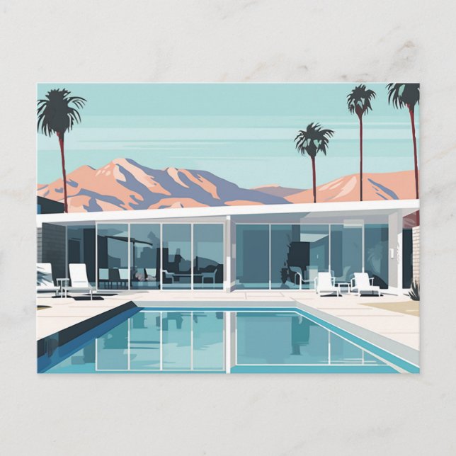 CARTÃO POSTAL DESERTO VIVENDO #4 (Frente)