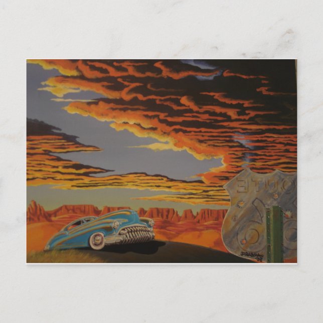 Cartão Postal Deset Storm (Frente)