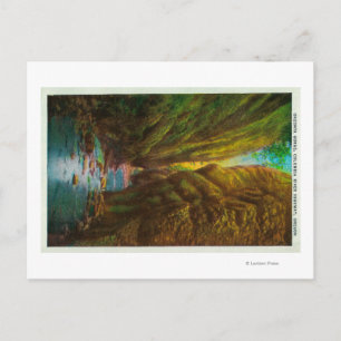 Cartão Postal Desfiladeiro de Oneonta no desfiladeiro do rio Col