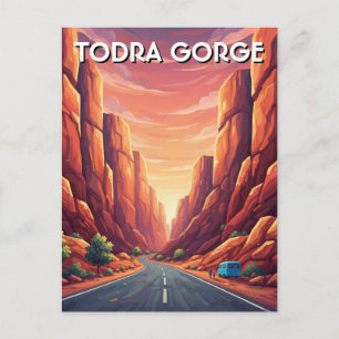 Cartão Postal Desfiladeiro de Todra Marrocos Viagem