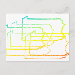 Cartão Postal desfoque da pennania