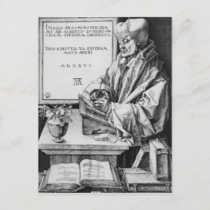 Cartão Postal Desiderius Erasmus de Roterdão, 1526