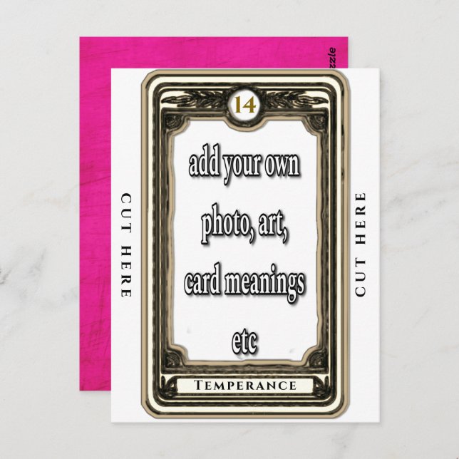 Cartão Postal Design A Placa De Inicialização De Temperatura (Frente/Verso)