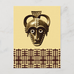 Cartão Postal Design africano nº 11 @ Stylnic