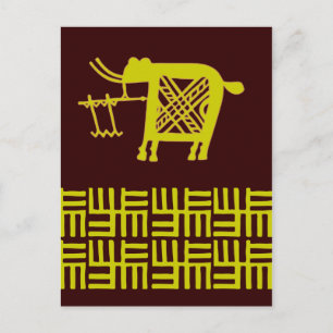 Cartão Postal Design africano nº 7 @ Stylnic
