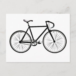 Cartão Postal Design da bicicleta