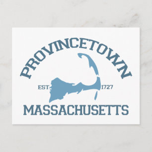 Cartão Postal Design da Provincetown "Varsity".