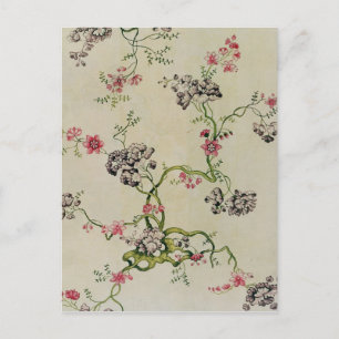 Cartão Postal Design da seda por Anna Maria Garthwaite, 1740