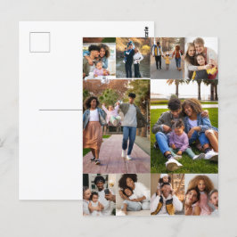 Cartão Postal Design da Sua Própria Colagem de Fotos 10