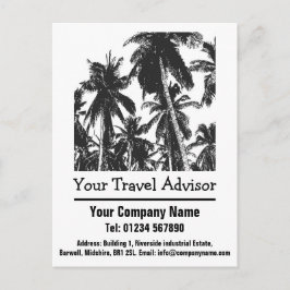 Cartão Postal Design de Agente de Viagens para Personalizar