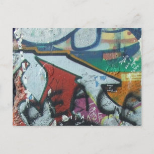 Cartão Postal design de berlinwall