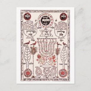 Cartão Postal Design de Cabala