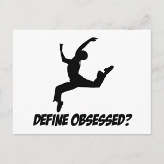 Cartão Postal design de dança