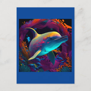 Cartão Postal DESIGN de DOLPHIN AI nº 4