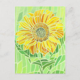 Cartão Postal Design de girassol