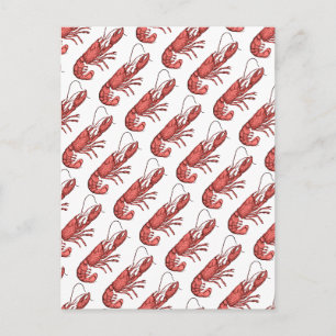 Cartão Postal Design de Imagem do Red Lobster