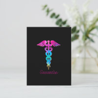Design de logotipo médico charmoso e colorido